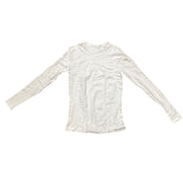 VIVASPORT Maglia Termica a Maniche Lunghe BASIC Bianco
