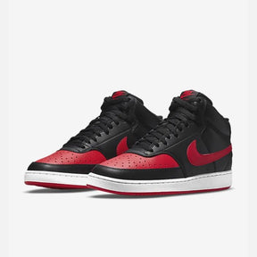 NIKE Court Vision Mid Nero/Rosso