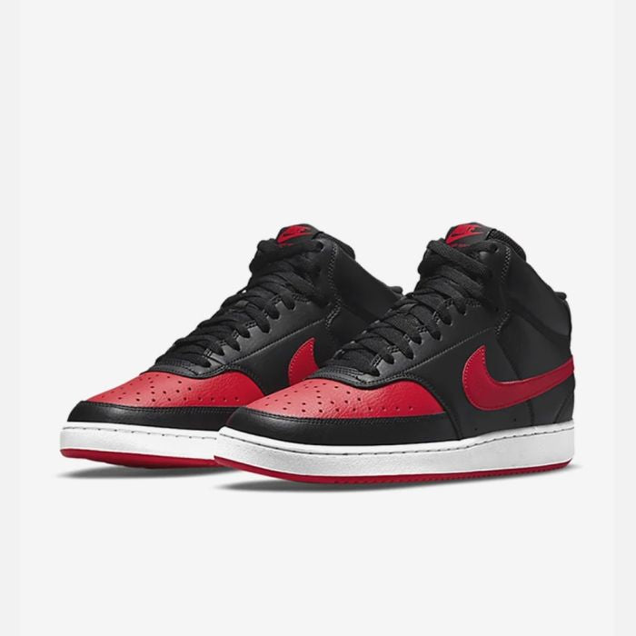 NIKE Court Vision Mid Nero/Rosso