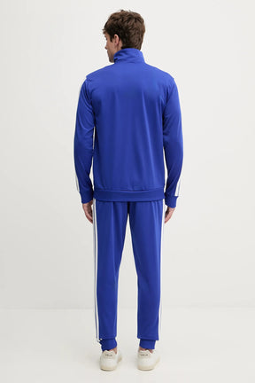 Adidas Adidas Tuta Completa Acetata Performance Uomo Blu Elettrico - foto 2 - Tommaseo Clothing