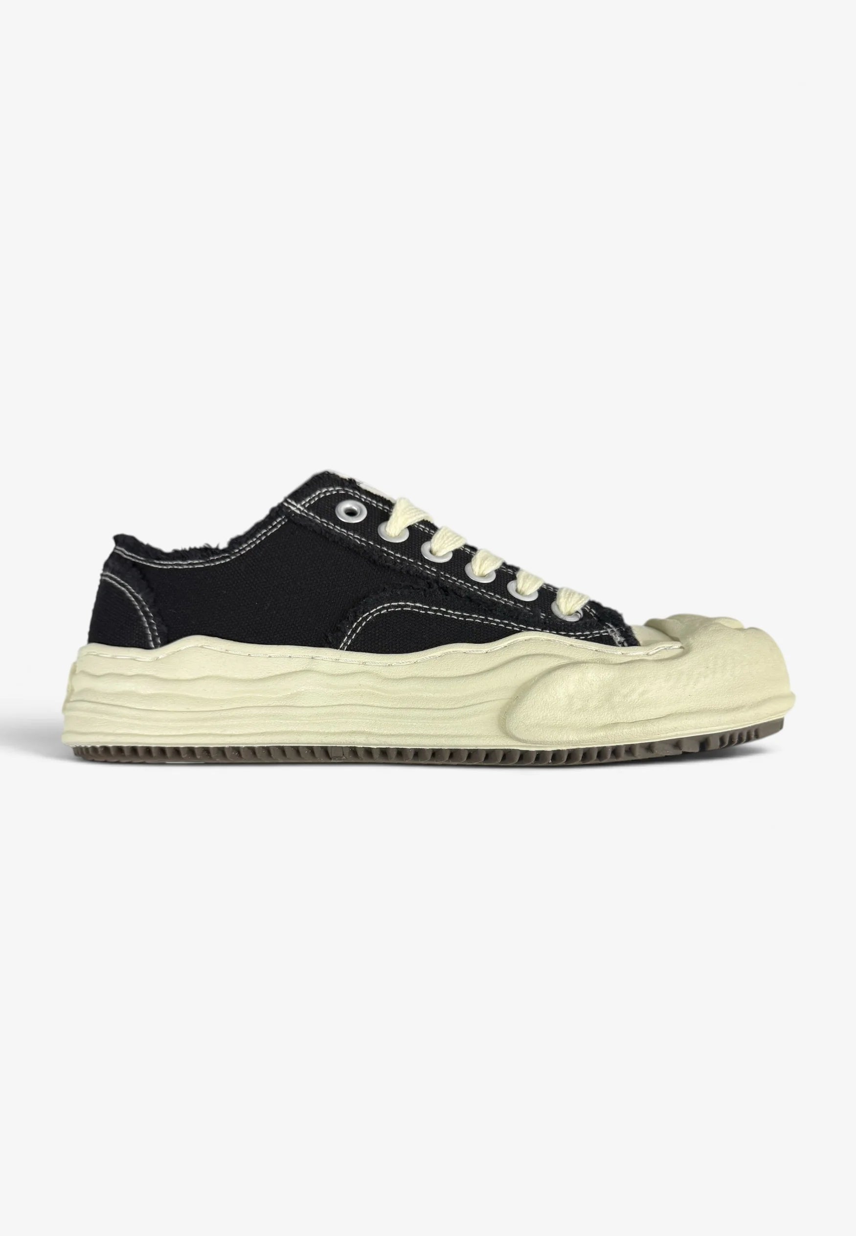 DUALSCAPE Sneakers In Tela Nera/Panna