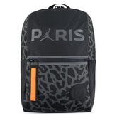 JORDAN Zaino in Tessuto x PSg Nero e Grigio