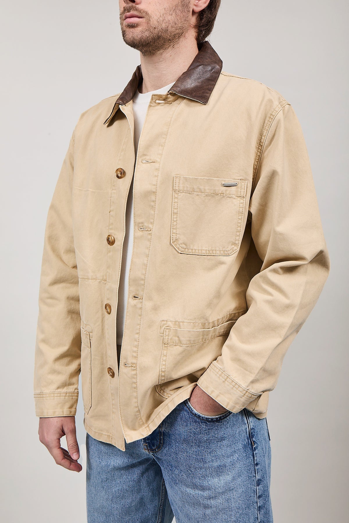 GIANNI LUPO Jacket Mod. Barbour Beige