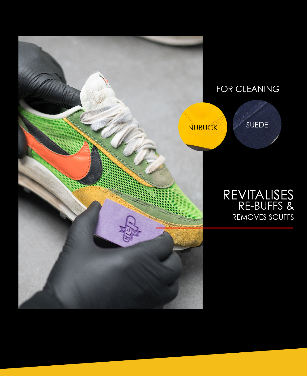 CREP PROTECT Eraser Gomma Per Camoscio e Nabuk