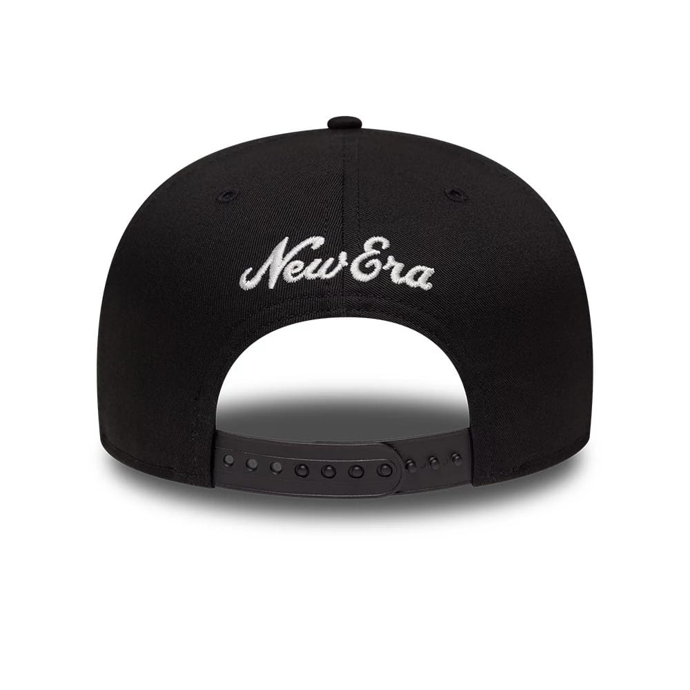 NEW ERA Cappello con visiera 9 FIFTY Fitted New York Yankees Nero Con Logo E Dettagli Ricamato