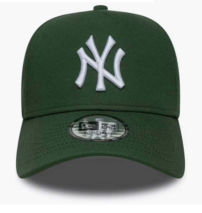 NEW ERA Cappello Verde/Bianco Visiera Curva