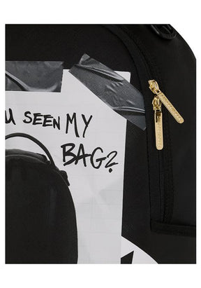 SPRAYGROUND Zaino Missing Bag Flyer Dlxsv Nero/Bianco