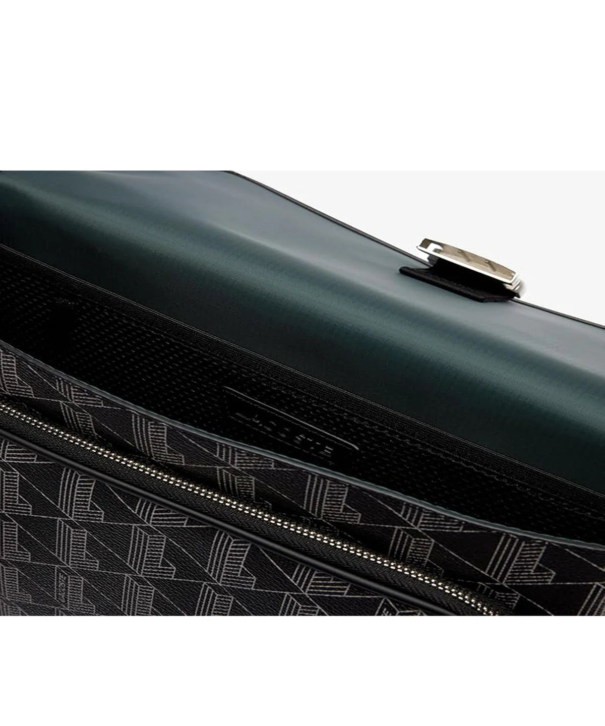 LACOSTE Borsa a Tracolla Monogram Grande Nero