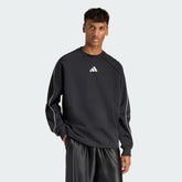 ADIDAS Performance Felpa Girocollo Nera