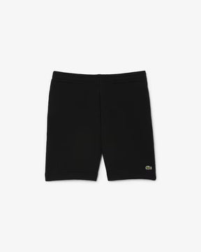 LACOSTE Pantaloncino In Cotone Basic Nero