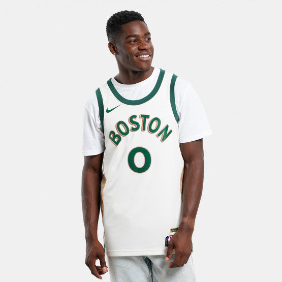 NIKE x NBA Canotta Boston Celtic Bianca/Verde