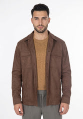 GIANNI LUPO Giacca/Camicia Con Tasconi Marrone 26/27