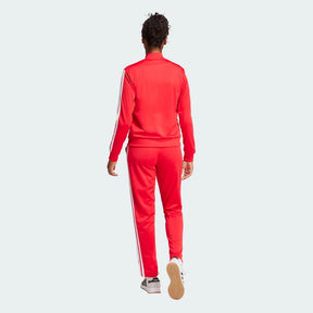 ADIDAS Tuta Completa Dayready Con Zip Donna Rosso/Bianco