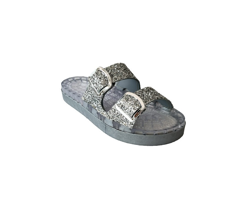 SENSI Ciabatta In Gomma SUBLIME Silver