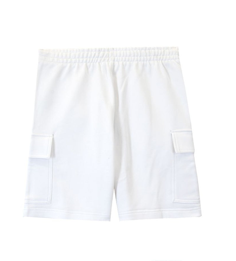 LACOSTE Pantaloncino Sportivo Cargo Bianco