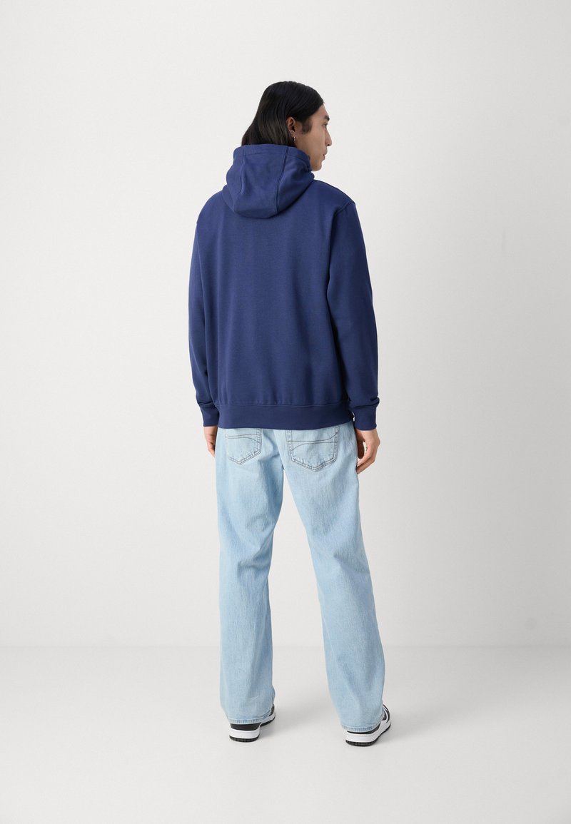 Nike Felpa Con Cappuccio M Club Hoodie Fz Bb Blu