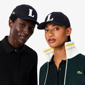 LACOSTE Cappellino Da Baseball Con Ricamo 3D Nero