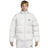NIKE Giubbino Piumino Senza Cappuccio Bianco