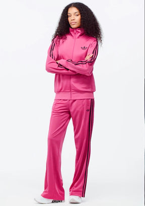 Adidas Originals Tuta Completa Donna Fucsia Strisce Nere