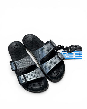 SENSI Ciabatta In Gomma Forata URBAN Silver