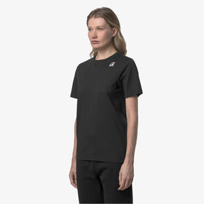 K-WAY T-Shirt Leonide Nero (Black Pure)