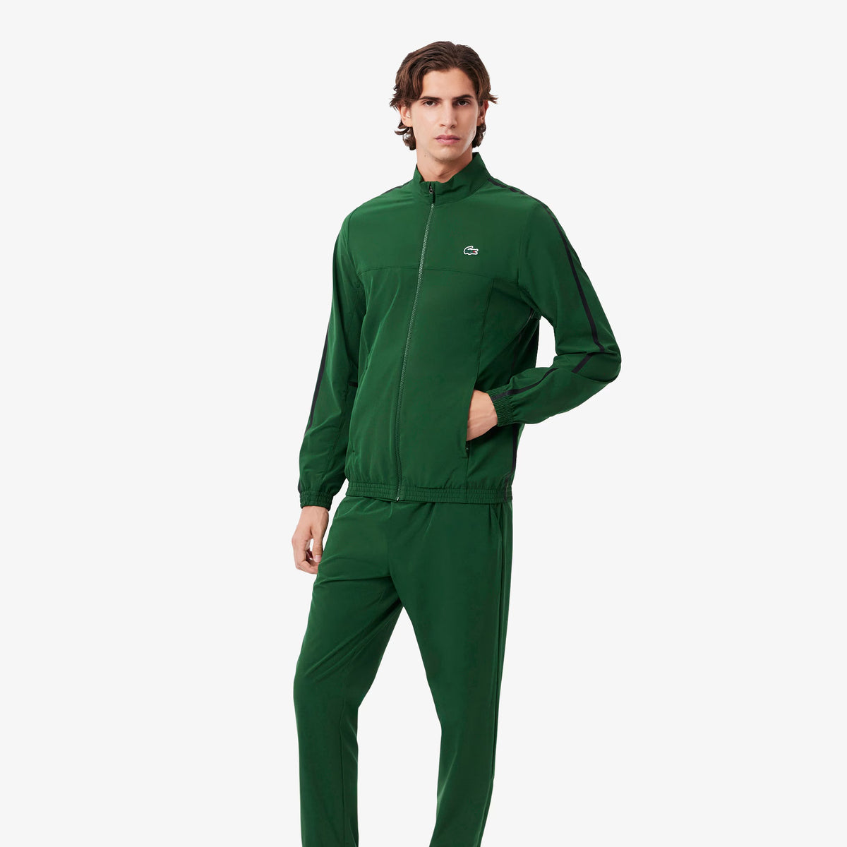 LACOSTE Tuta In Microfibra x Djokovic Verde