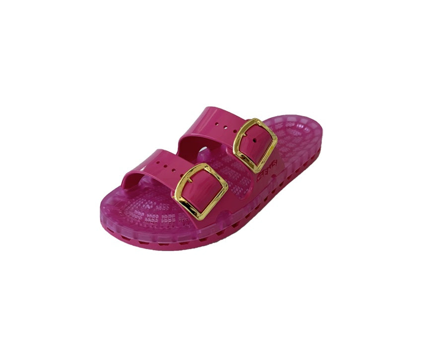 SENSI Ciabatta In Gomma Forata FLAMINGO Lampone