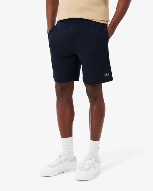 LACOSTE Pantaloncino In Cotone Basic Blu
