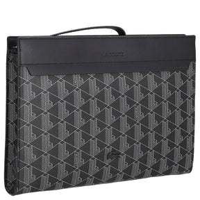 LACOSTE Pochette Monogram Nero