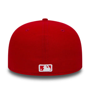 NEW ERA Cappello con visiera 59 FIFTY Fitted New York Yankees Rosso Con Logo Ricamato