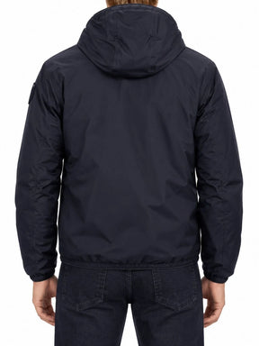 BLAUER Giubbotto Con Pelliccia Interna Con Cappuccio Blu
