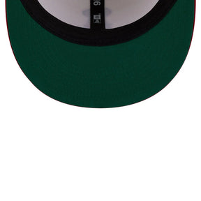 NEW ERA 9FIFTY Cappello Visiera Dritta Arizona Beige/Rosso