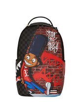 SPRAYGROUND Zaino In Pelle Gerald Graffiti Reveal