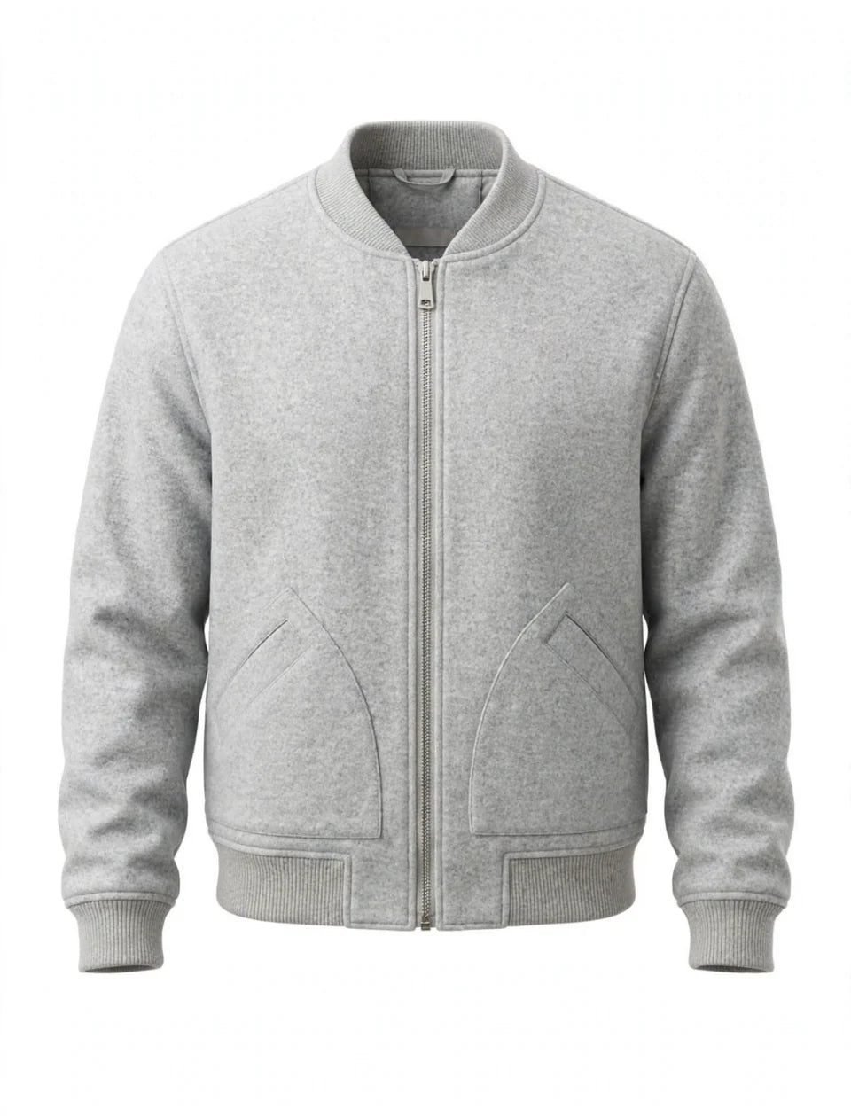 FIRST GARMENT Jacket Con Zip Grigio