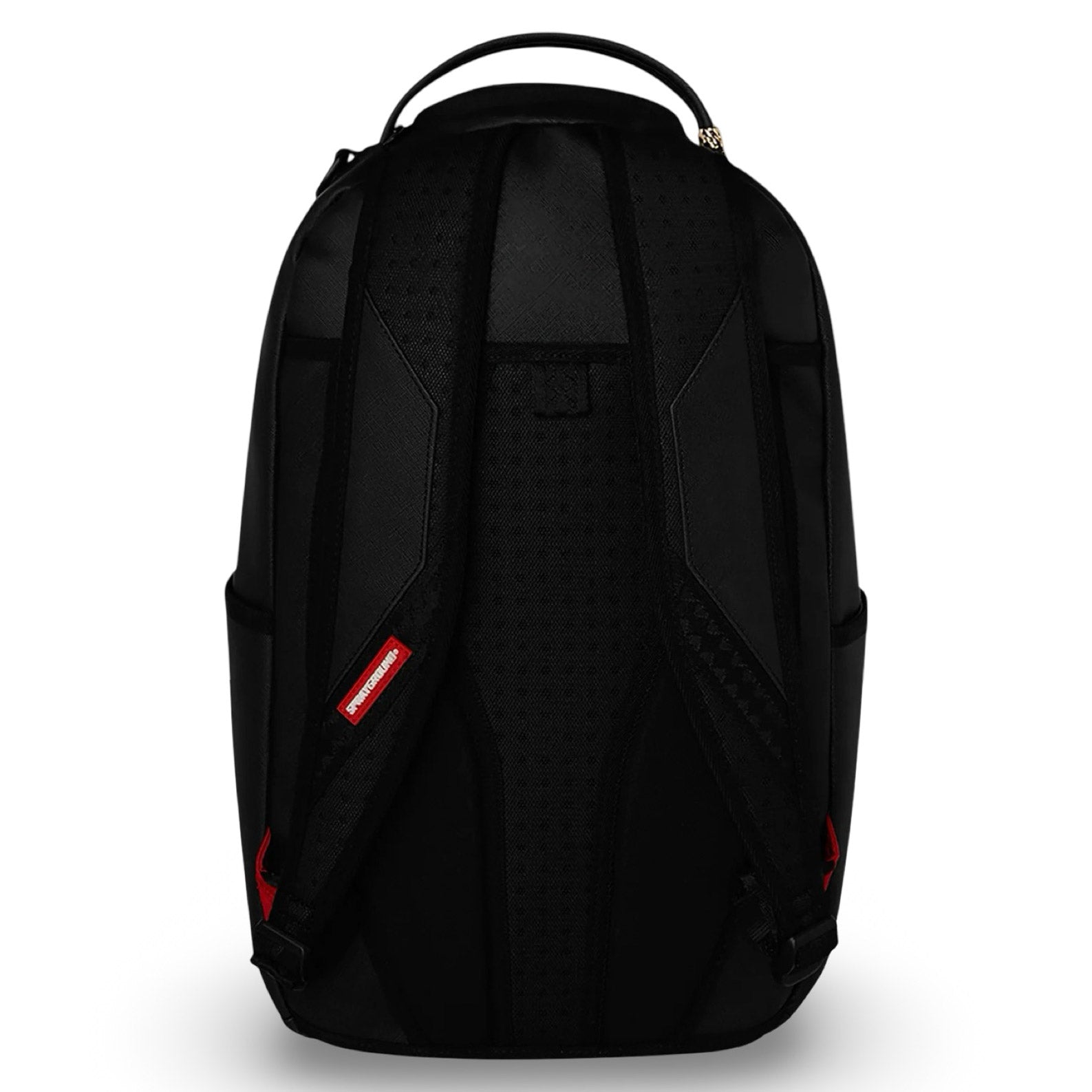 SPRAYGROUND Zaino Shark central black embroidered Nero