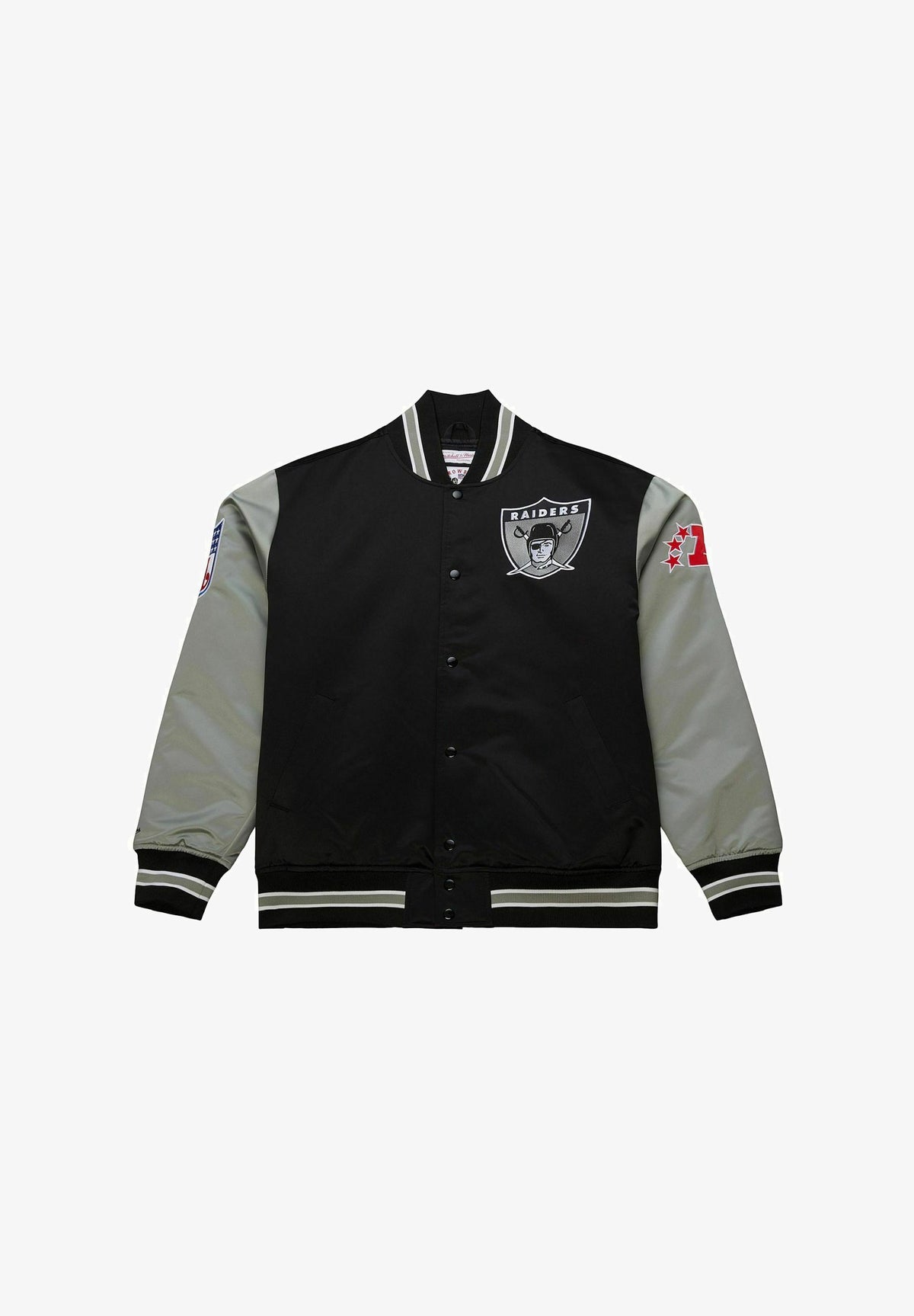 MITCHELL&NESS Varsity Jacket Raiders Nero