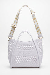 SENSI FLAMINGO BAG Borsa con Tracolla Rimovibile Bianca
