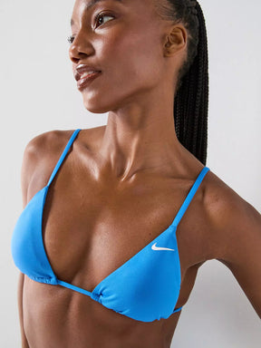 NIKE Costume Donna Triangolo con Laccetti Blu