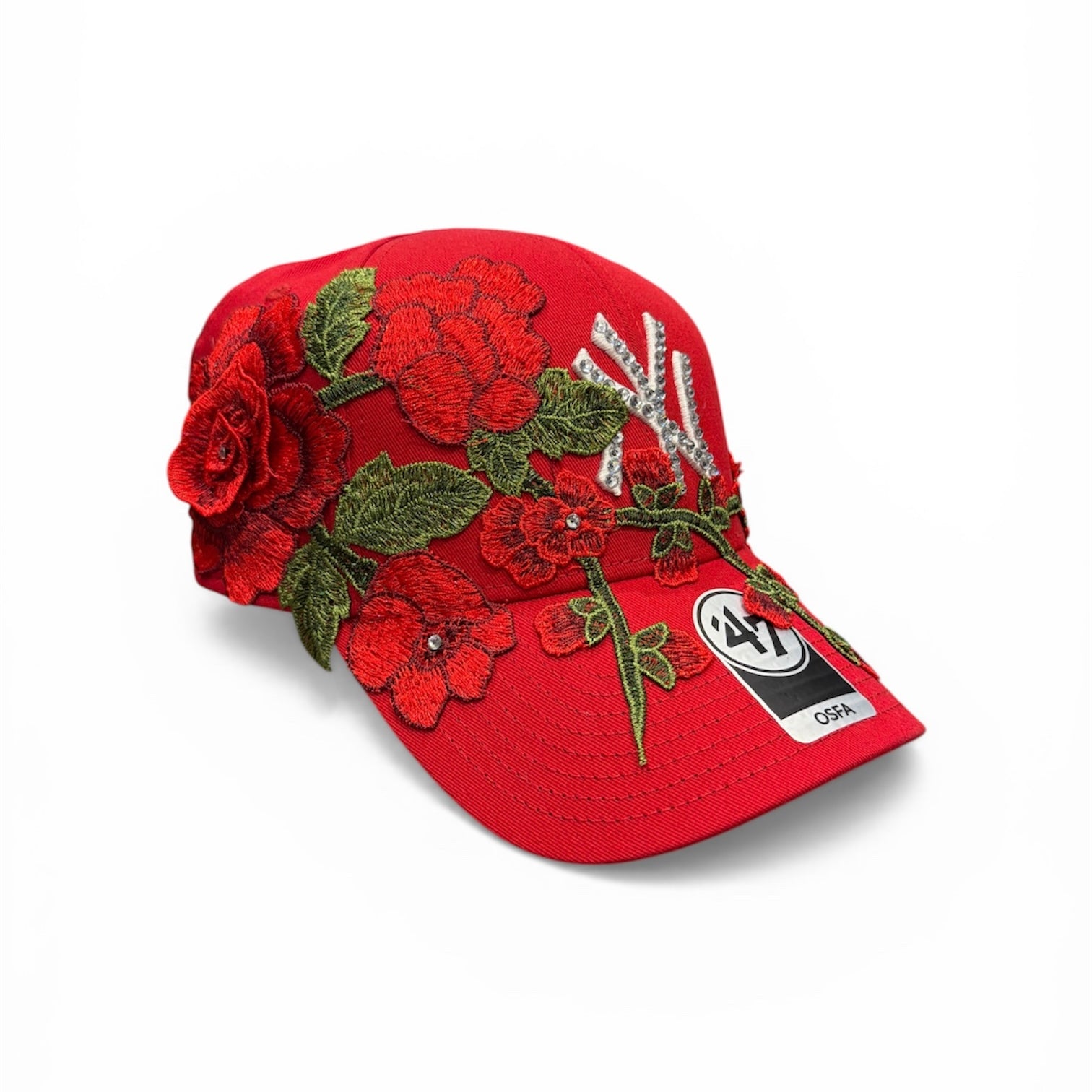 NEW ERA NY CUSTOM RED ROSE DONNA