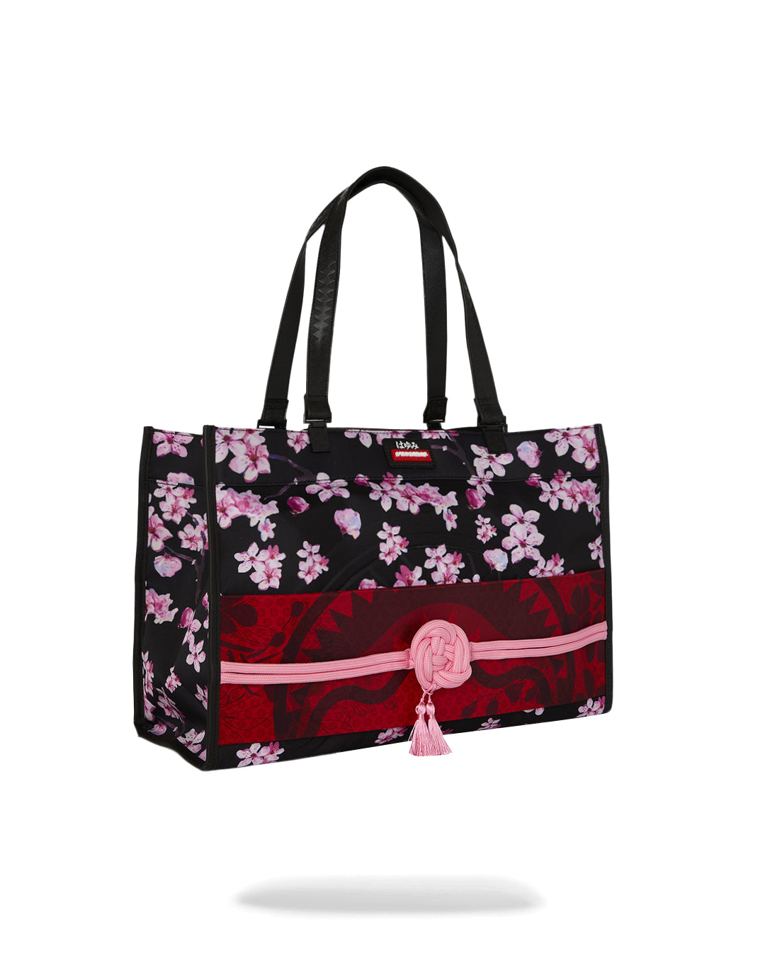 SPRAYGROUND BORSA SAKURA KIMONO TORTUGA Nera/Rosa