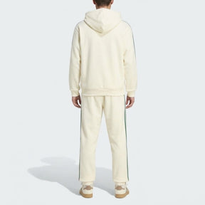 ADIDAS Tuta Completa Con Zip e Cappuccio Panna/Verde