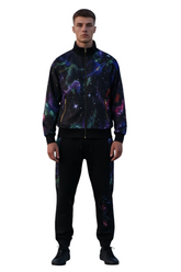 AUSTRALIAN Tuta Con Stampa Universo DOUBLE FACE Nera 25/26