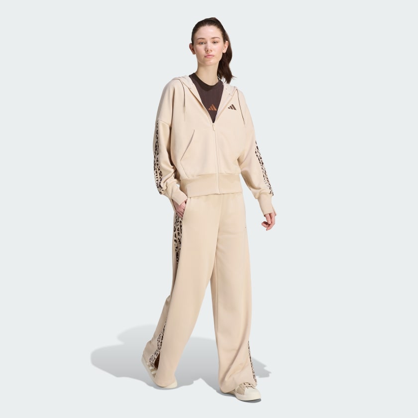 ADIDAS Tuta Completa Donna Maculata Fondo Largo Beige
