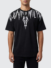 COUNTY OF MILAN T-Shirt Marcelo Burlon Nera Stampa Logo Bianco
