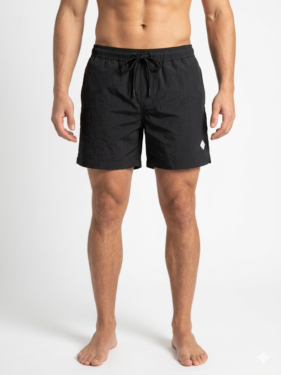 COUNTY OF MILAN Costume Bermuda Nero Corto