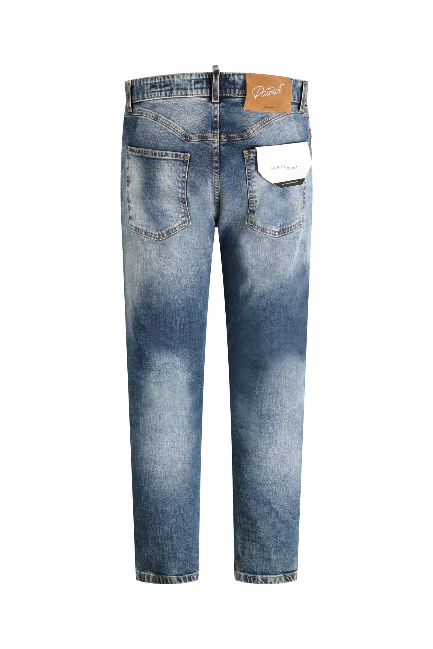 PATRIÒT Jeans Baggy Denim Sabbiato