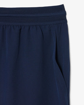 LACOSTE Pantaloncino Da Tennis Elasticizzato ultra dry Blu