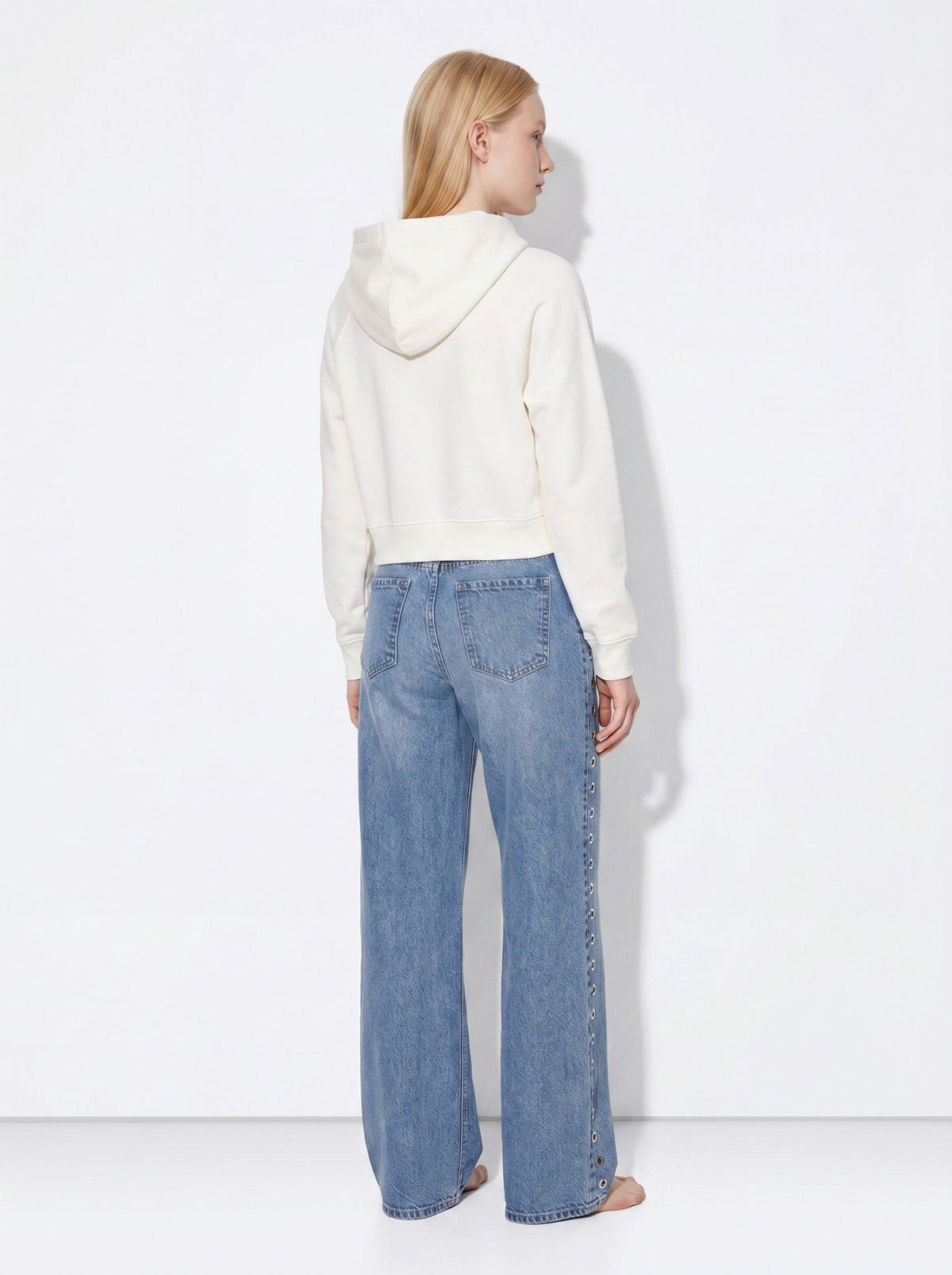 Tiffosi Figo_2 Felpa Bianca Donna AW26