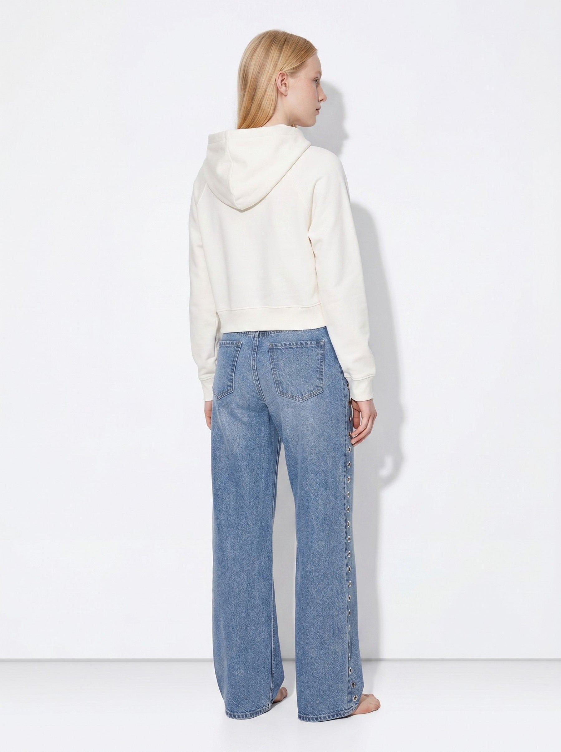 Tiffosi Figo_2 Felpa Bianca Donna AW26