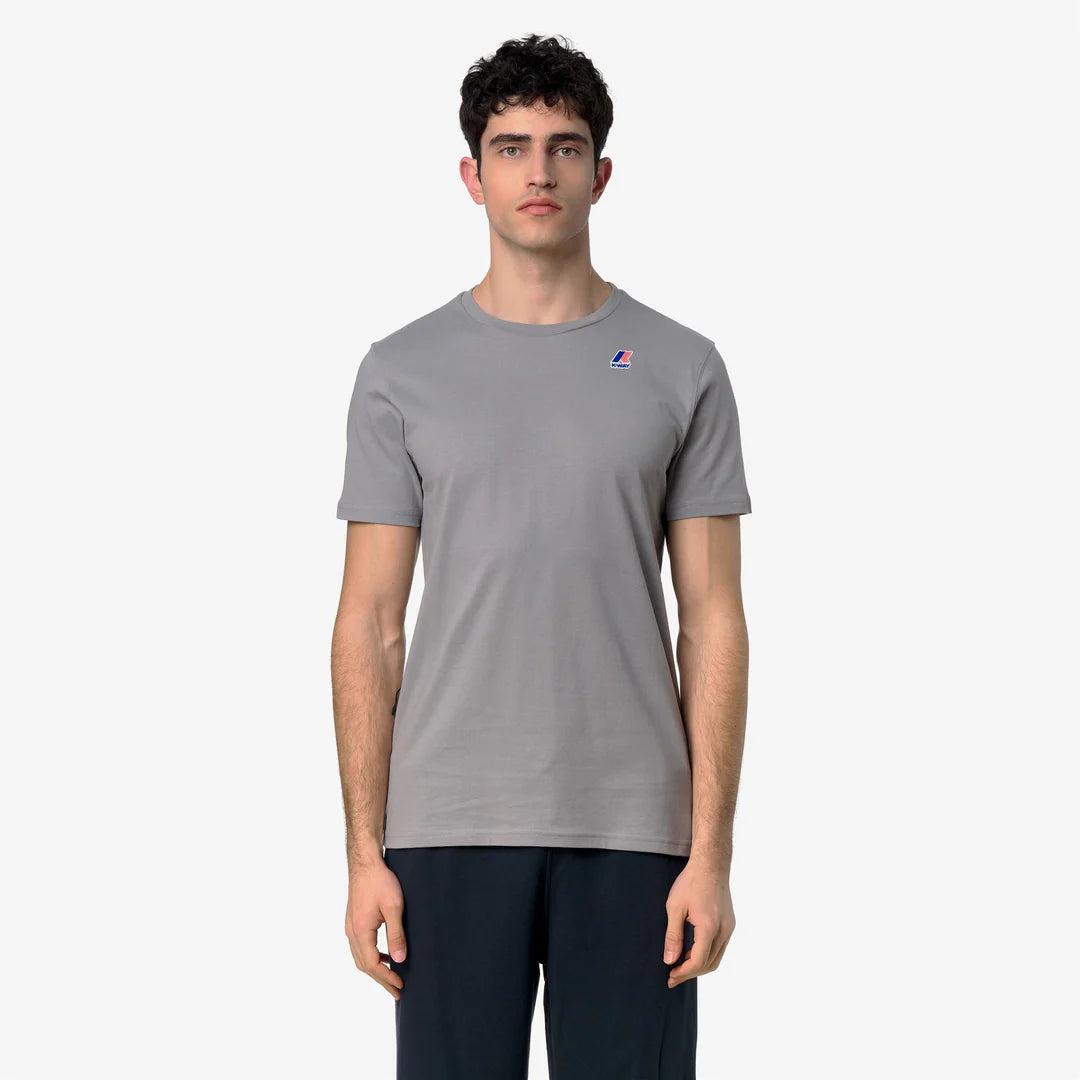 K-WAY T-Shirt Leonide Grigio Chiaro (Grey Frost)